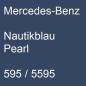 Preview: Mercedes-Benz, Nautikblau Pearl, 595 / 5595.